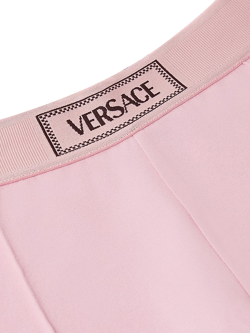 Little Girl's & Logo Jersey Leggings