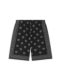 Little Boy's & Boy's Medusa Bandana Shorts