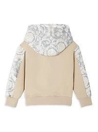 Baby Boy's, Little Boy's & Barocco Embroidery Fleece Sweatshirt