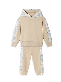 Baby Boy's, Little Boy's & Barocco Versace Embroidered Sweatpants