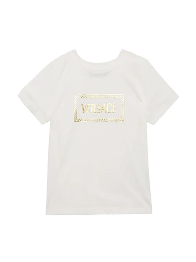 Baby Girl's, Little Girl's & Foil Logo Stamp T-Shirt