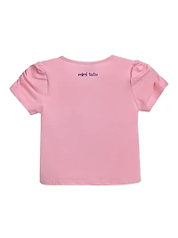 Little Girl's & Janis Puppy Skirt Outfit