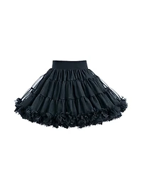 Little Girl's & Janis Puppy Skirt Outfit