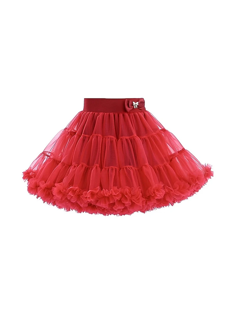 Little Girl's & Avalon Heart Skirt Outfit