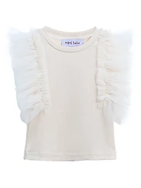 Little Girl's & Girl's Ruth Ruffle Skirt Outfit