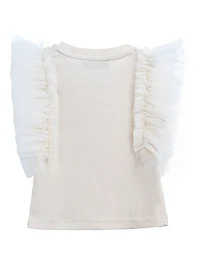 Little Girl's & Girl's Ruth Ruffle Skirt Outfit