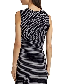 Cate Striped Crop Top