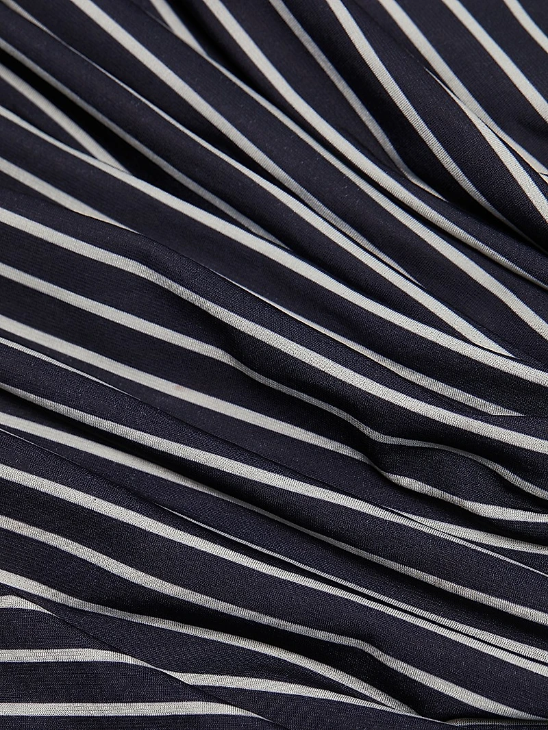 Cate Striped Crop Top