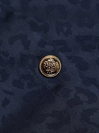 Orion Tonal Leopard Print Long-Sleeve Shirt