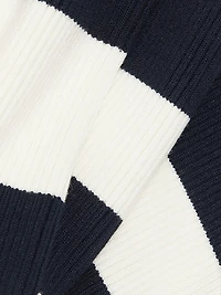 Landis Striped Body-Con Midi-Dress