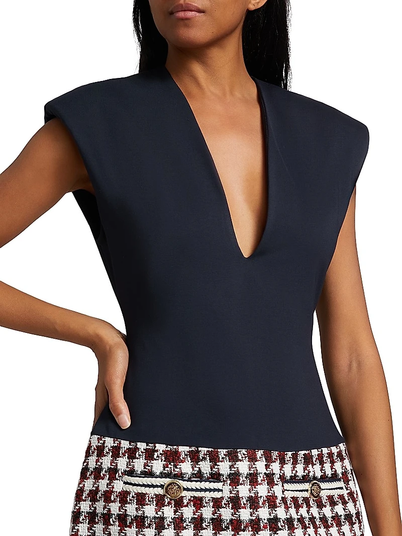 Guinevere Houndstooth Minidress