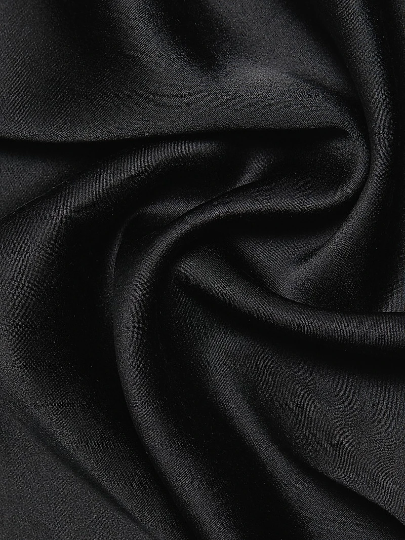 Magnolia Silk Frill Cocktail Dress