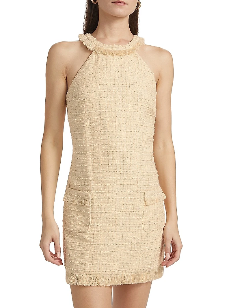 Andrea Tweed Minidress