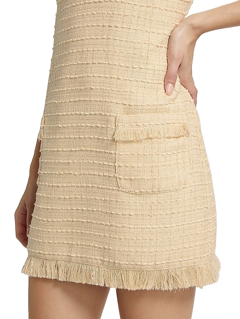 Andrea Tweed Minidress