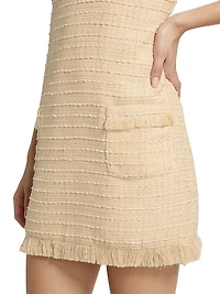 Andrea Tweed Minidress