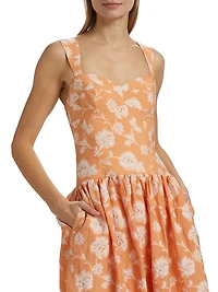 Abernathy Fit & Flare Midi-Dress