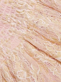 Fringe Deanna Lace Halterneck Minidress