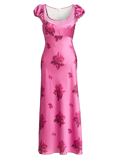 Renaissance Rainfall Charm Joelette Midi-Dress
