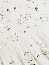 Diamond Kissed Eyelet Catana Dress