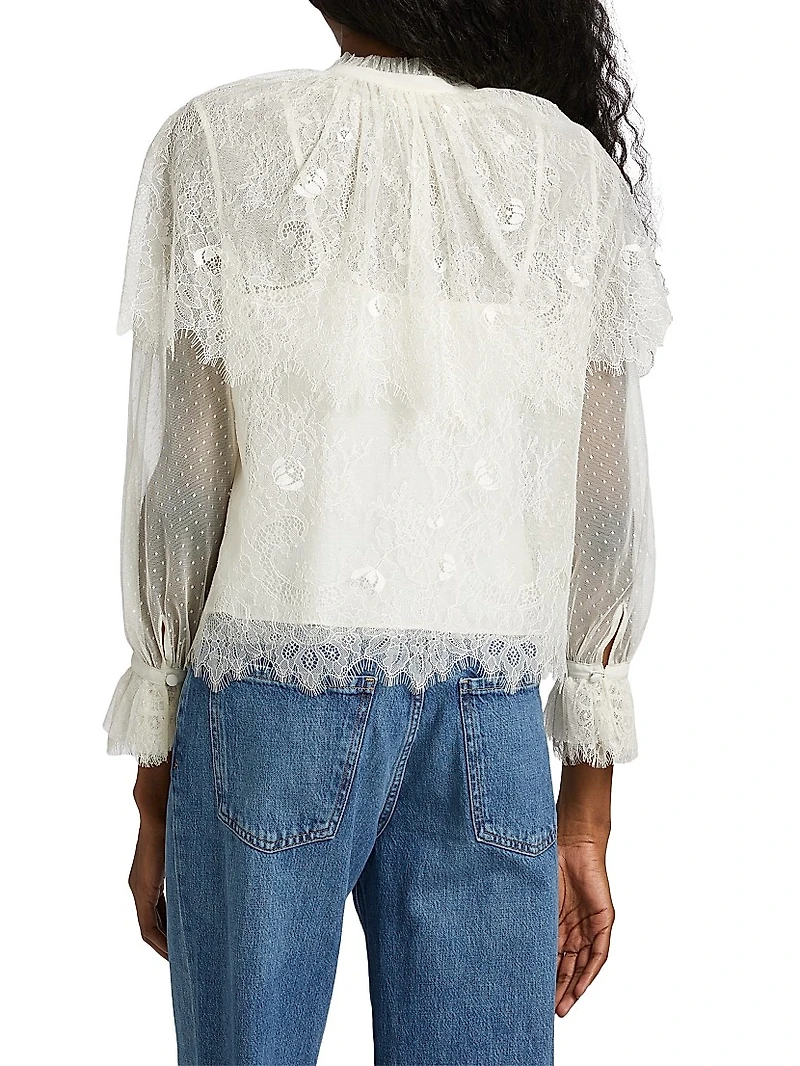 Duquette Lace Blouse