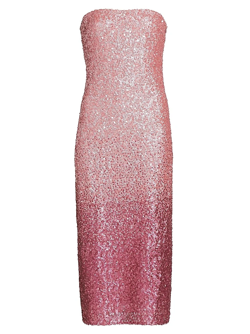 Stasia Louvre Ombre Sequins Dress