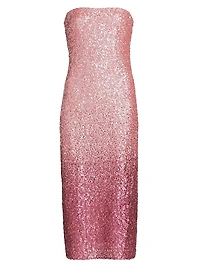 Stasia Louvre Ombre Sequins Dress