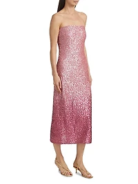 Stasia Louvre Ombre Sequins Dress