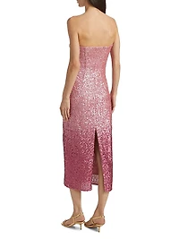 Stasia Louvre Ombre Sequins Dress