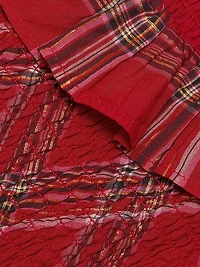 London Tartan Gerania Midi-Dress