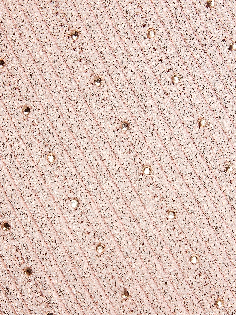 Maryanne Pointelle-Knit Minidress