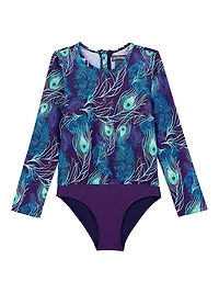 Girl's Eyes Of The Wind Rashguard