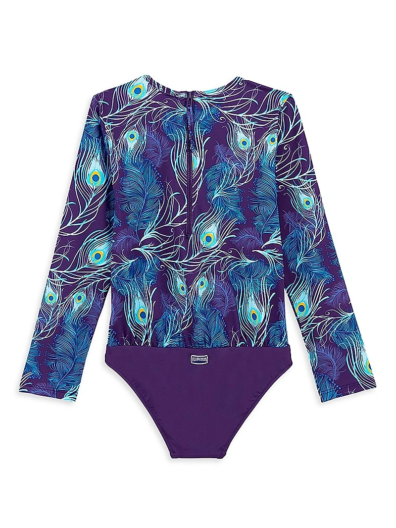 Girl's Eyes Of The Wind Rashguard