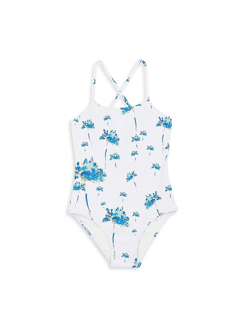 Little Girl's & Herbier One-Piece Swimsuit