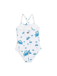 Little Girl's & Herbier One-Piece Swimsuit