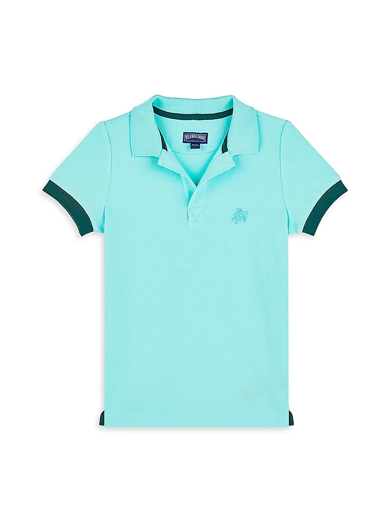 Little Boy's & Piqué Polo Shirt