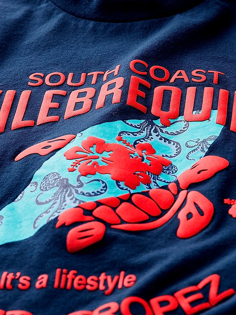 Little Boy's & Turtle Surf T-Shirt