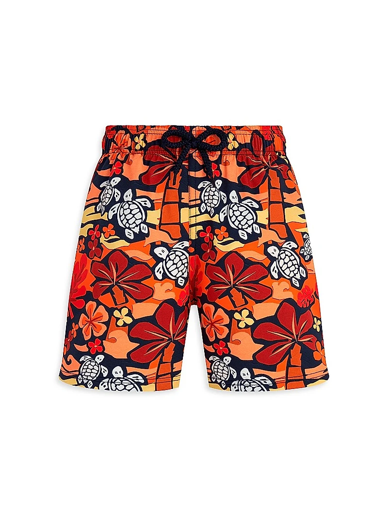 Little Boy's & Monoï Swim Shorts