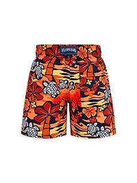 Little Boy's & Monoï Swim Shorts