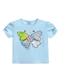 Baby Girl's, Little Girl's & Butterfly T-Shirt