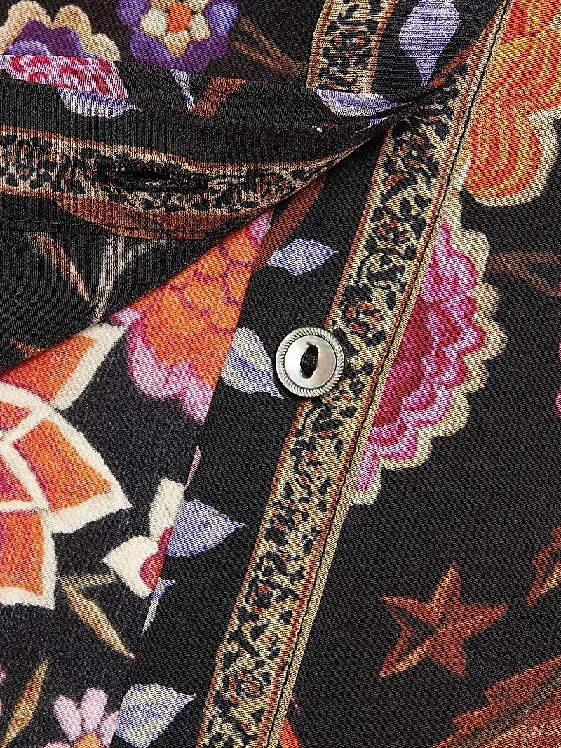 Fionna Floral Silk Blouse