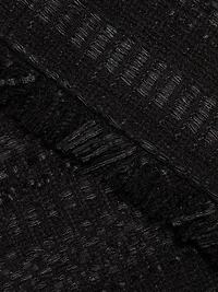 Amelia Fringed Tweed Minidress
