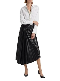 Gabbay Embellished Cotton Blouse