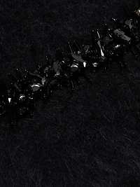 Madeline Embellished Alpaca-Blend Cardigan