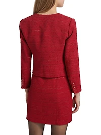 Clara Tweed Cropped Jacket