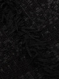 Harper Fringed Tweed Jacket
