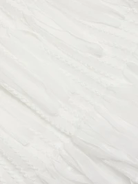 Nora Fringe Chiffon Dress
