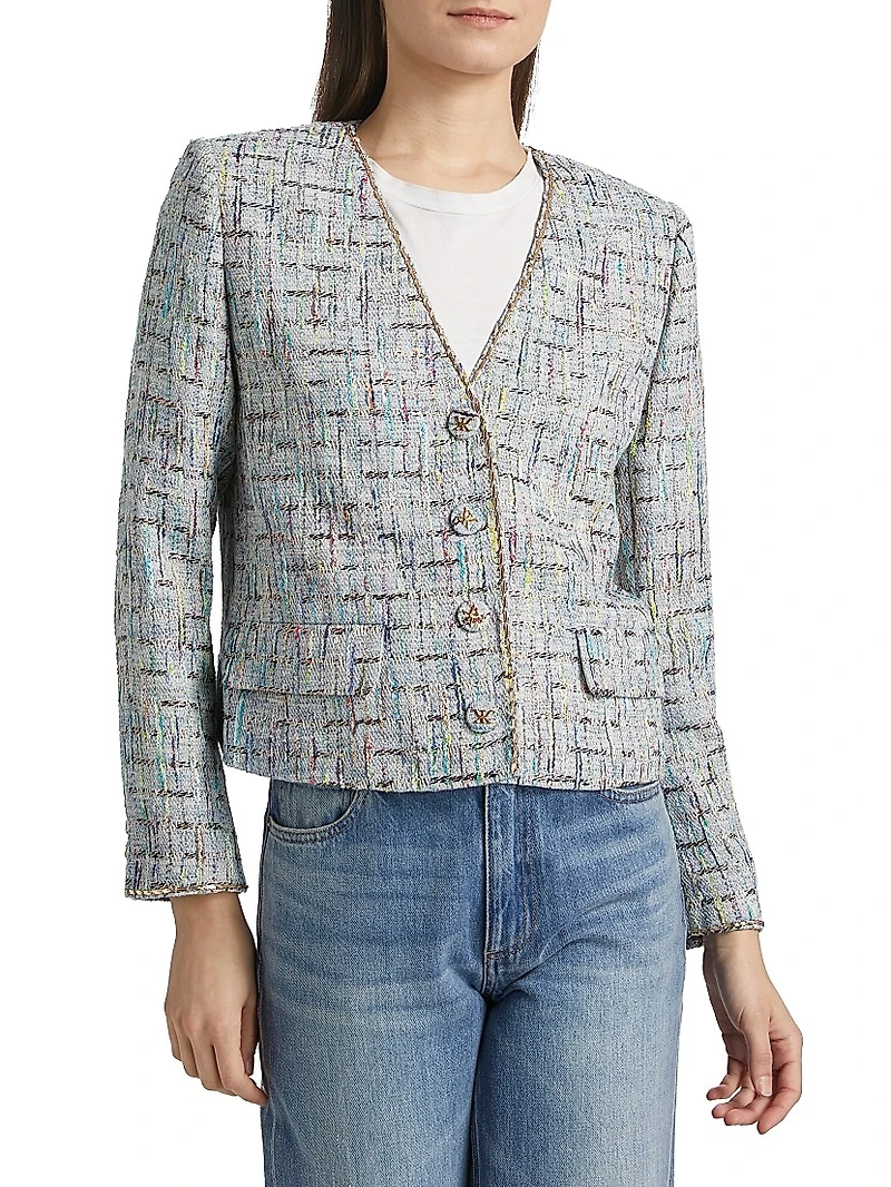 Lily Tweed Crop Jacket