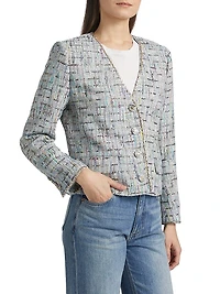 Lily Tweed Crop Jacket