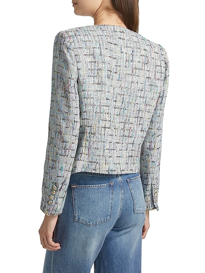Lily Tweed Crop Jacket