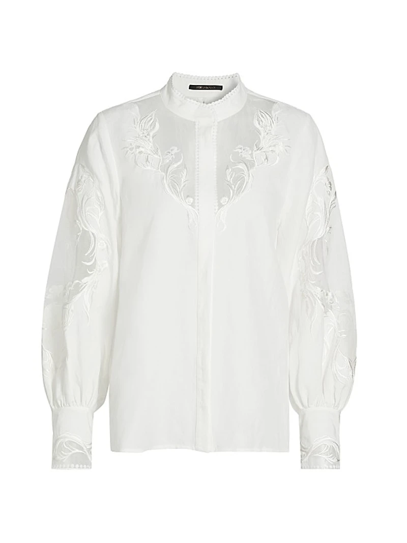 Angela Embroidered Blouse